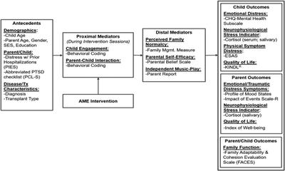 Active Music Engagement and Cortisol as an Acute Stress Biomarker in Young Hematopoietic Stem Cell Transplant Patients and Caregivers: Results of a Single Case Design Pilot Study